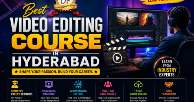 Video Editing Course in Hyderabad